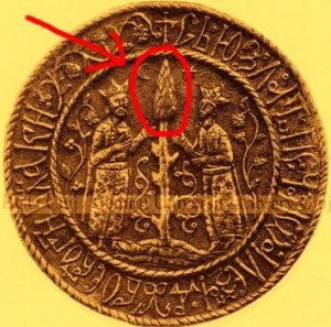 Read more about the article Un simbol şocant într-o monedă valahă din secolul al XVI-lea: conul de pin. Ce semnificaţii ascunse are?