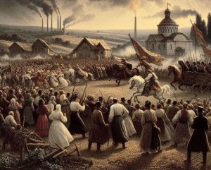 Read more about the article Revoltele ţăranilor moldoveni din 1831 faţă de recrutarea militară impusă de ruşi prin Regulamentul Organic