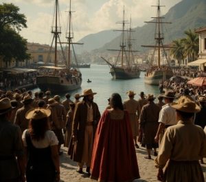 Read more about the article De frica lui Napoleon, familia regală portugheză a părăsit ţara în 1807, traversând Oceanul Atlantic până în Rio de Janiero şi formând Brazilia