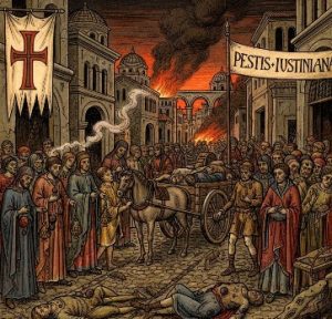 Read more about the article Ciuma lui Iustinian – pandemia care a devastat Imperiul Bizantin