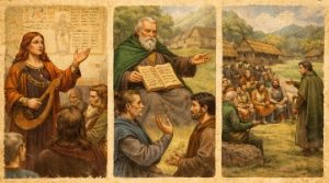 Read more about the article Legile Brehon: Cum a rezolvat Irlanda antică infracţiunile fără închisori